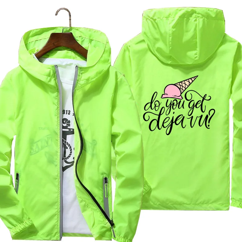 

Custom Men Women Olivia Rodrigo Deja Vu Jacket Camping Hunting Clothes Outdoor Sports Coats Anti UV Windbreaker