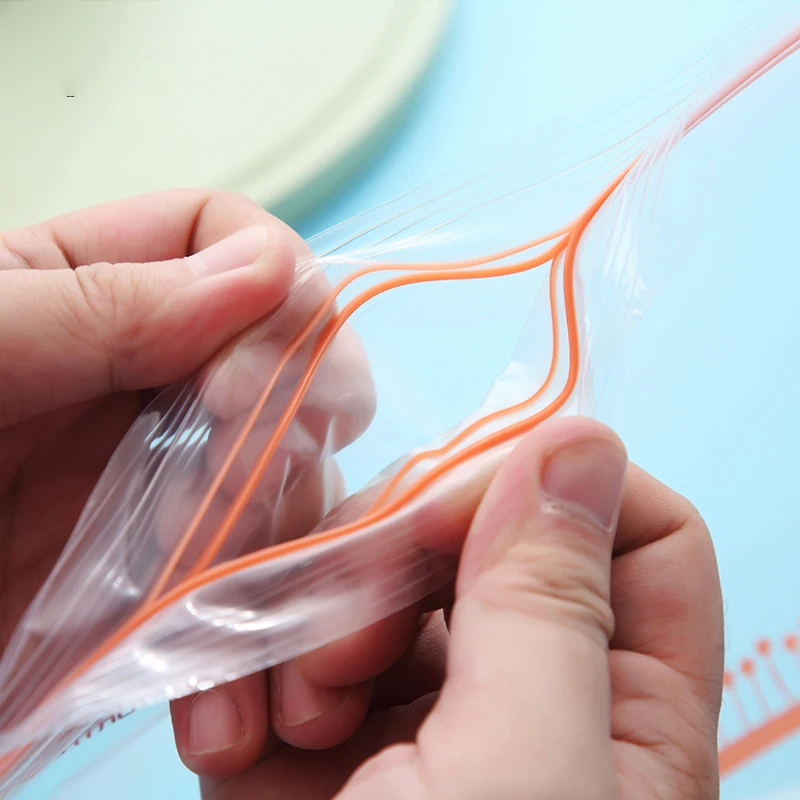 Многоразовые Пакеты для хранения еды пакеты морозильной камеры пластиковые