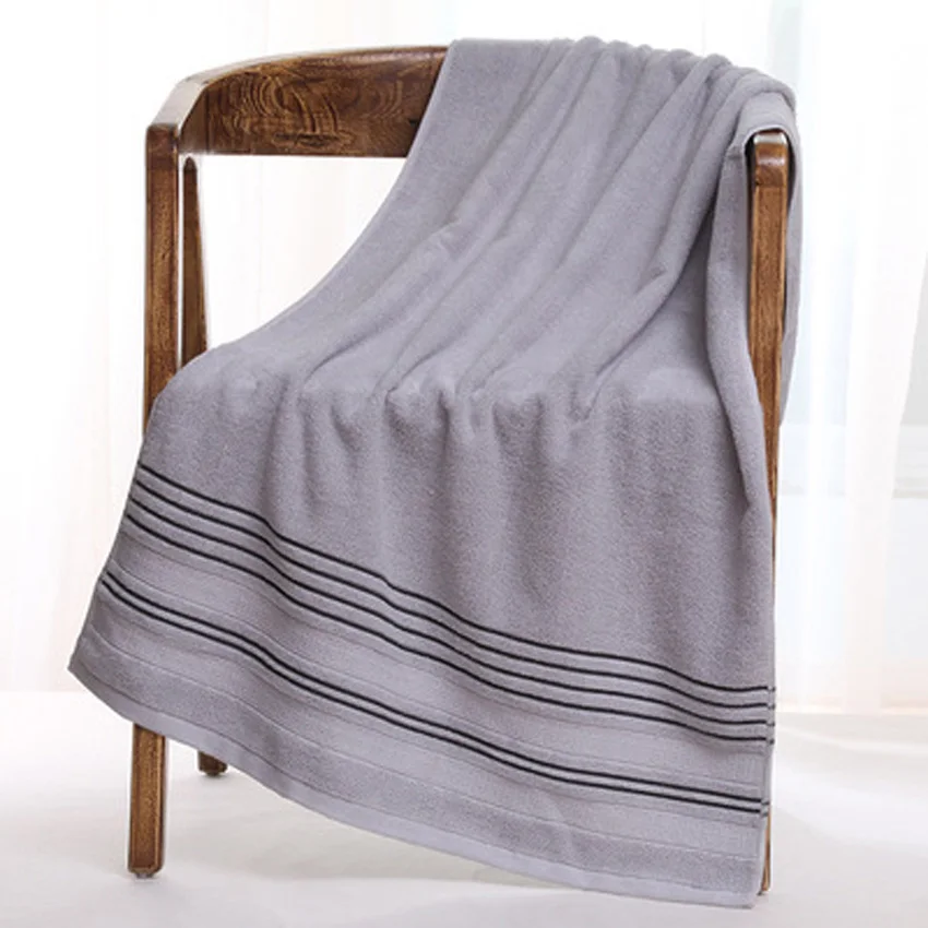 100% хлопок толстый полосатый Мягкий банный спа набор кухонных полотенец для рук и