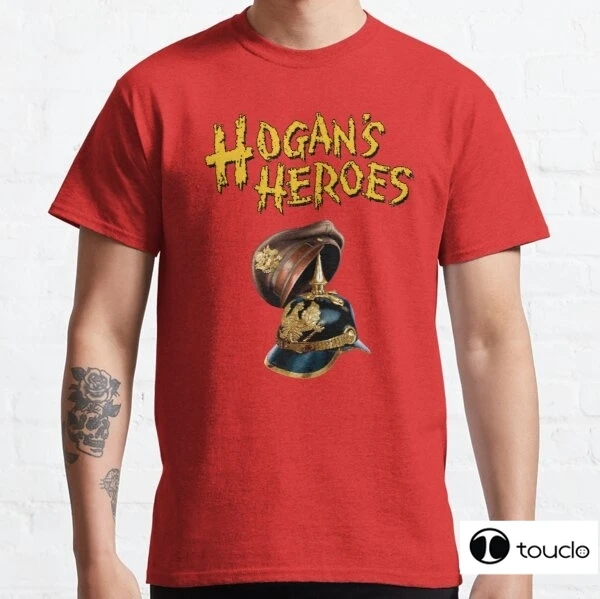 Hogan S Heroes Intro Shirt Sticker String Men'S Fashion Breaking Bad T Shirt Tshirt Short Sleeve Tee Hipster Tops Unisex Cotton