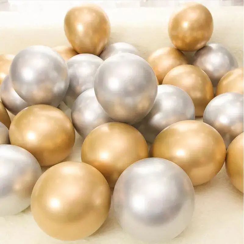 5 10 12 18 дюймов шары из латекса цвета металлик Гелий Globos для самодельный Шар
