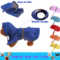 small large dog raincoat pet apparel dog clothes dog raincoat pet jacket rain pet waterproof coat dog hoodies clothing cute type