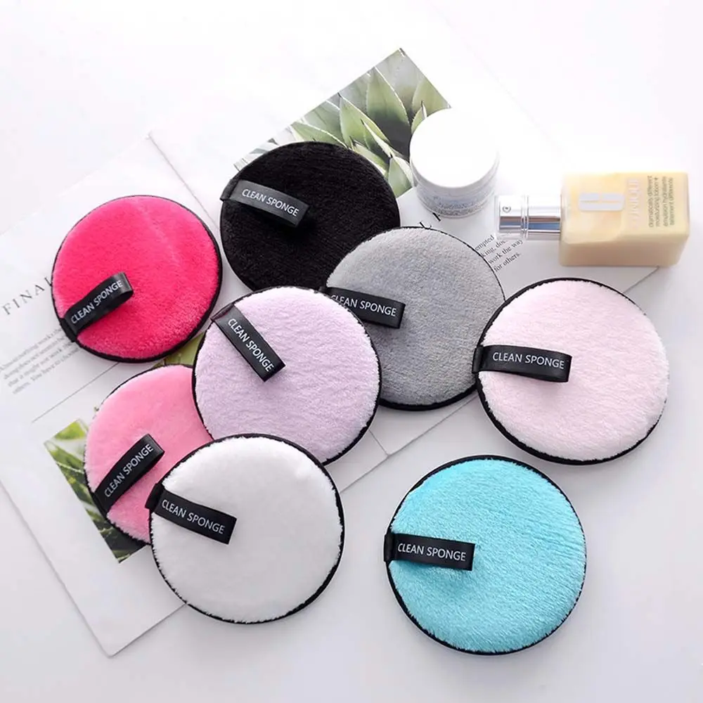 

Reusable Makeup Remover Cotton Pads Microfiber Facial Towel Makeup Wipes Washable Beauty Cotton Pads Skin Care Cleansing Puff