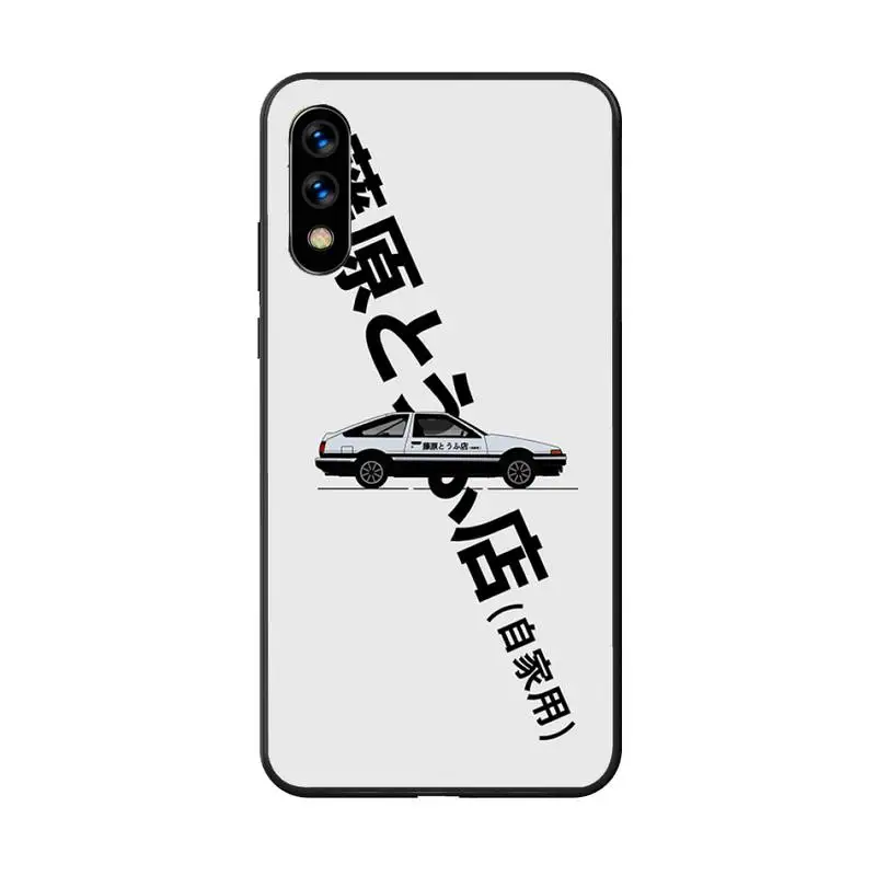 

YNDFCNB Initial D Phone Case for Huawei Honor 8 x 9 10 20 V 30 pro 10 20 lite 7A 9lite fundas case