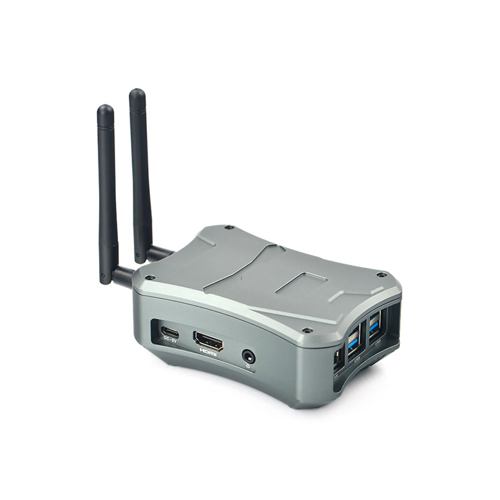 Металлический корпус Smartfly FriendlyElec NanoPi M4/NanoPi M4V2 с охлаждающим вентилятором