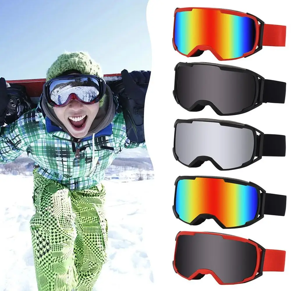 

Ski Goggles Double-layer Anti-fog And Snow-blind Snow Goggles Large Cylindrical Mountaineering Windproof Glasses High Quality