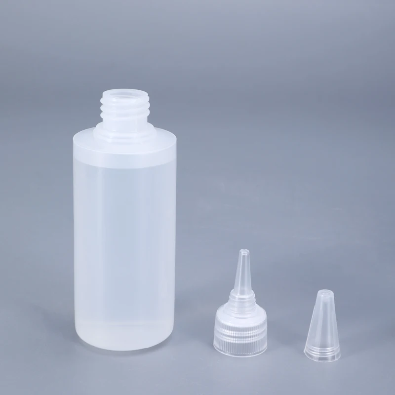 10 шт./лот мл/20ML30ML/50 мл Пустые PE пластиковые бутылки для клея с винтовыми крышками