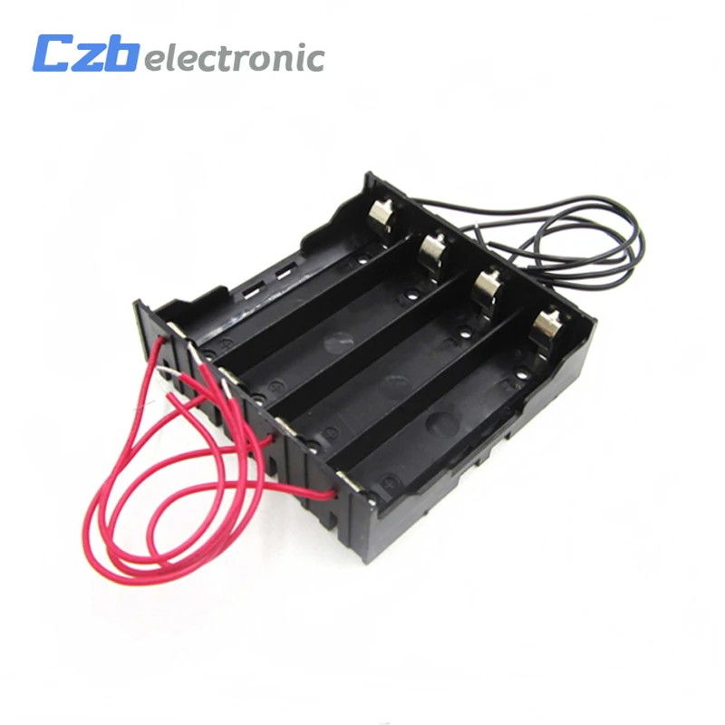 Пластиковый футляр для хранения батарей 1 шт. перезаряжаемой батареи 4x18650|case for|case