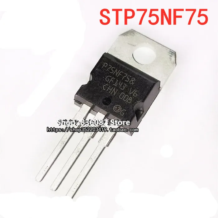 

5 шт. 75NF75 STP75NF75 TO-220