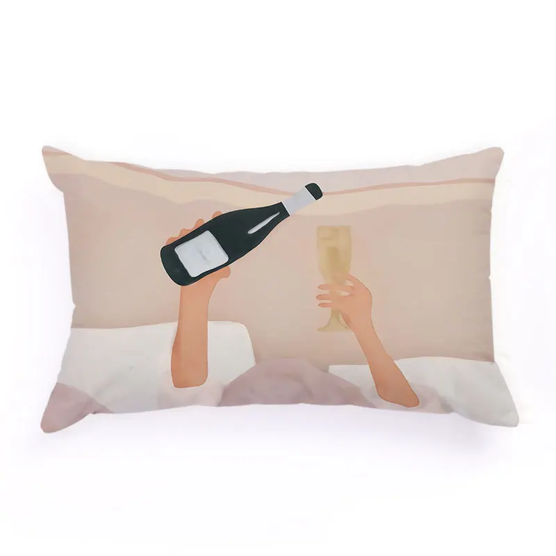 

High Standard Super Soft Pillow Pillowcase Cover Chair Seat Bedding pillow Cover Square Pillow Cases Bed Linings Multicolor
