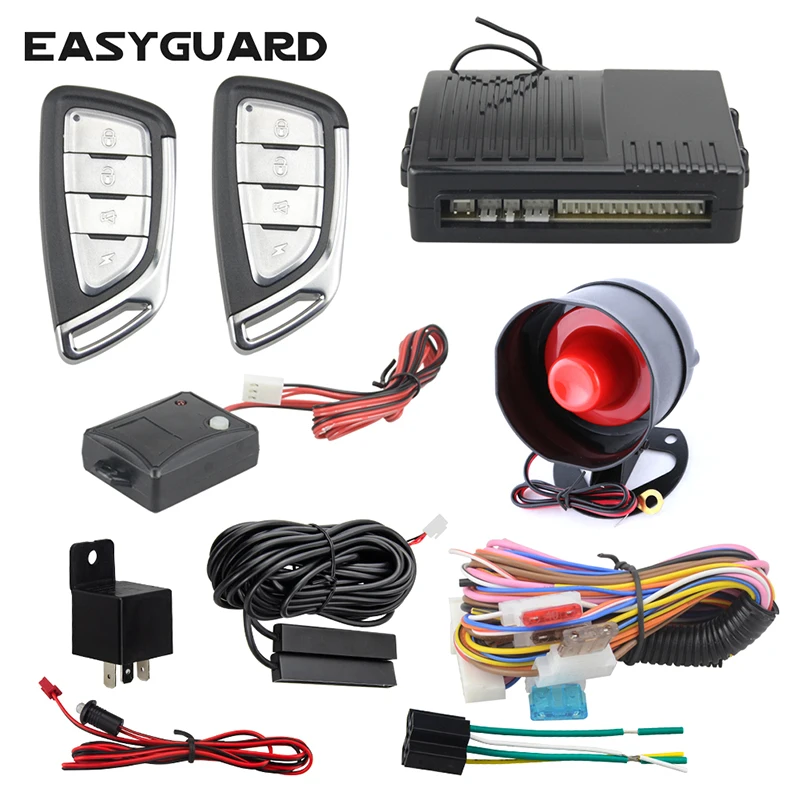 Автомобильная сигнализация EASYGUARD EC001NP односторонняя система сигнализации с