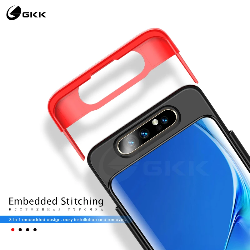 GKK Original Case for Samsung Galaxy A80 Case 360 Full Protection Anti-knock Hard Cover for Samsung A80 S21 Plus Ultra 5G Case