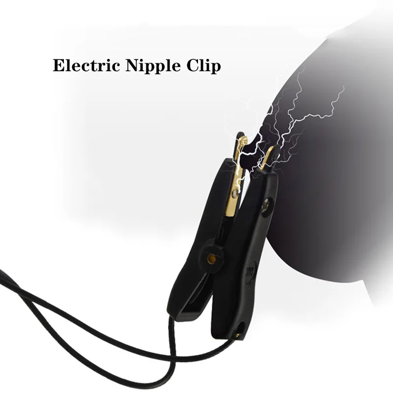APP Remote Control Electric Nipple Clip Shock Orgasm Breast Stimulate Toys Bondage Adult Game Supplies Sexual Abuse | Красота и