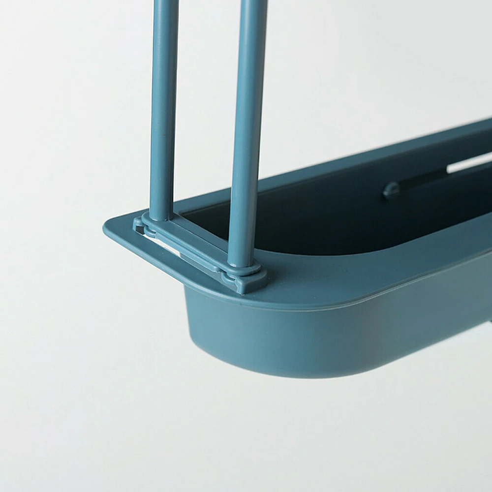 

Telescopic Sink Shelf Kitchen Household Organizer Soap Sponge Holder Sink Drain Rack Storage Basket Kitchen Accessories