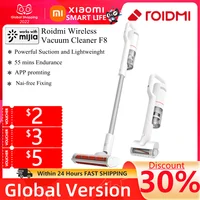 Xiaomi Handheld Wireless Vacuum Cleaner F8 Pro Roidmi Original Home Portable Carpet Car Vacuum Cleaner Silent Mite Removal Xiaom