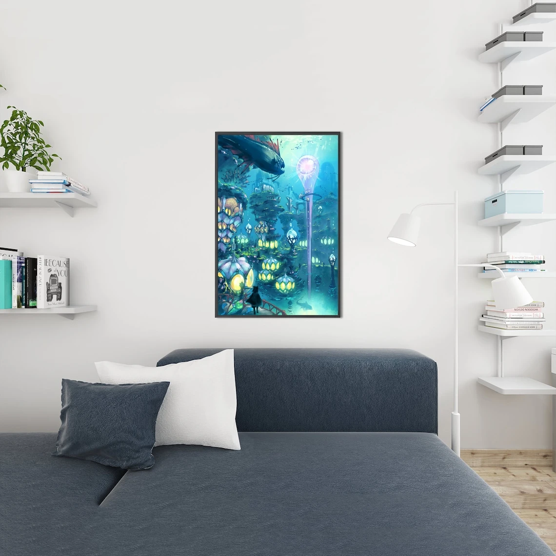 Yoru No Kuni аниме постер холст печать настенная живопись Домашний декор - купить по