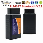 Высокое качество Elm327 Bluetooth V2.1 адаптер работает на Android Torque ELM 327 интерфейс OBD2 OBD II Авто Диагностика-сканер