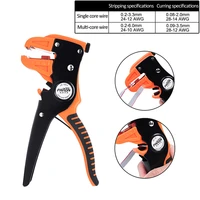 stripping pliers automatic 0 2 6 0m cutter cable scissors wire stripper with cutter duckbill bend nose bolt clippers wire strip