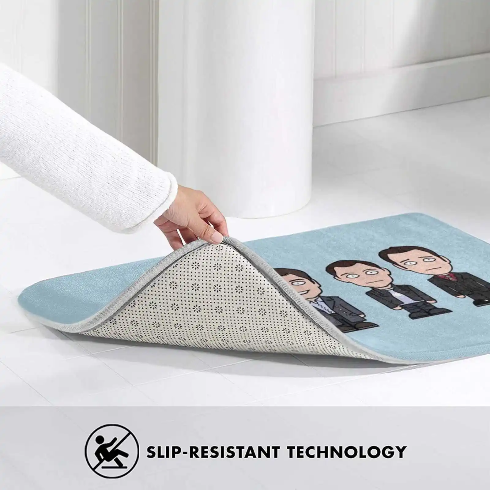 Team Torchwood 3D мягкий нескользящий коврик для ног John Barrowman Captain Jack Harkness Gwen Cooper Eve Myles