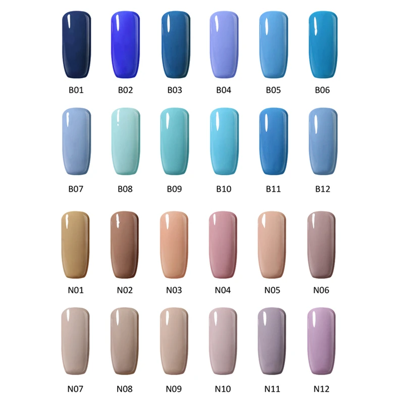 CHARM CHICA лак для ногтей серый телесный синий цвет Гибридный гель удаляющийся