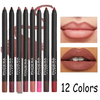 12 colors matte brown lip liner waterproof long lasting moisturizing sexy lip pencil women natural lipstick makeup lip cosmetics
