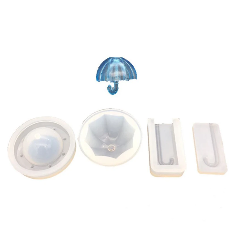 

Silicone Mold 3D Umbrella Epoxy Mold Handmade DIY Jewelry Making Fondant Cake Decoration Jewelry Resin Molds For Jewelry Making