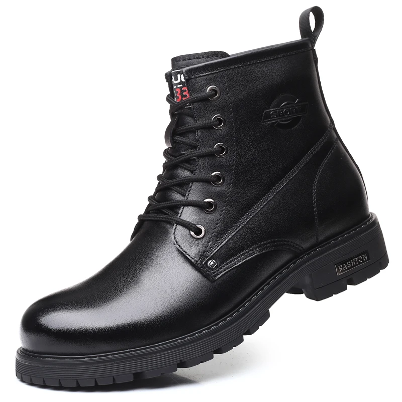 Мужские Роскошные модные ковбойские ботинки сезон осень зима обувь из