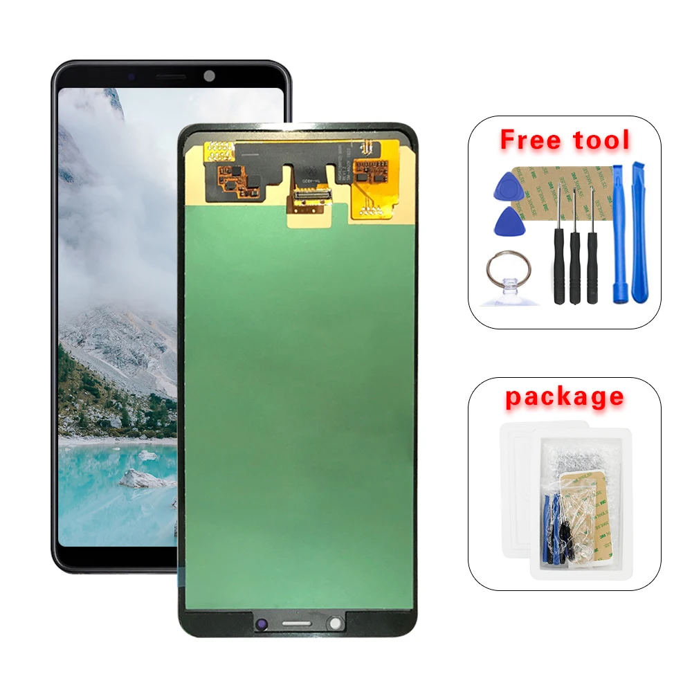 AMOLED для samsung Galaxy A9 SM-A920 A920N A920F ЖК-дисплей с сенсорным экраном в сборе