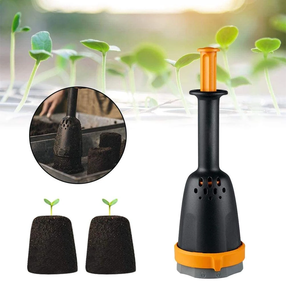 

Manual Soil Block Maker Plant Soil Block Maker Soil Blocking Tool Create Soil Block For Seedlings Greenhouse Garden Accessories