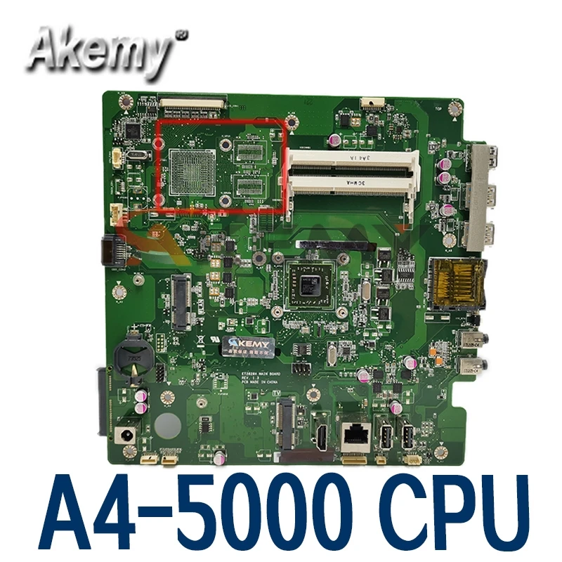 

ET2020A mainboard A4-5000 CPU for ASUS ET2020A ET2020 all-in-one motherboard ET2020A motherboard test OK