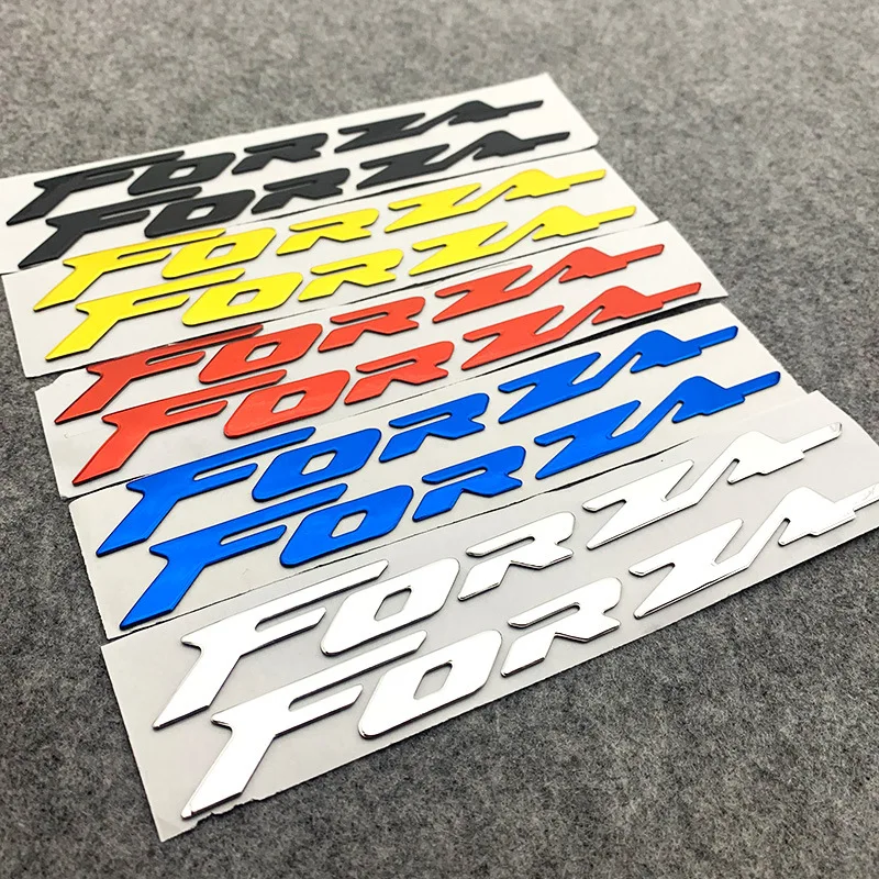 Scooter Motorcycle Emblem Side Fairing Sticker Decal Logo Symbol Mark For Honda FORZA 125 250 300 MF13 |