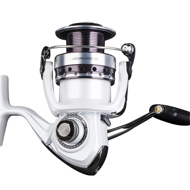 

Daiwa Original LAGUNA 2000 3000 3500-5000 5BB TWIST BUSTER ABS Metal Spool Fishing Reel 5BB 5.4:1