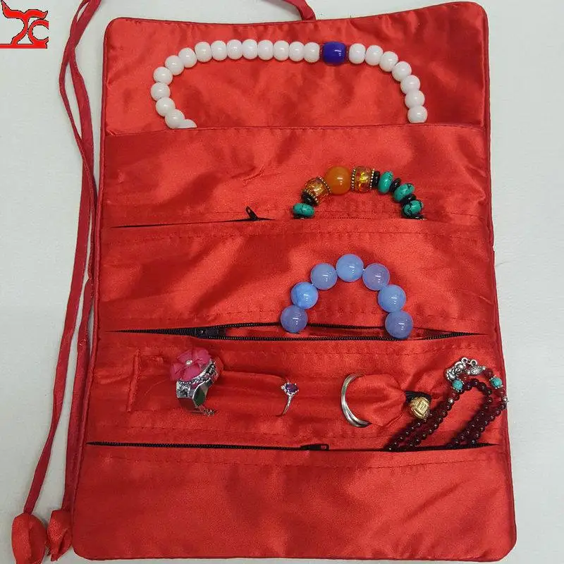 Дорожная шелковая ткань рулон для обертывания ювелирных изделий в восточном