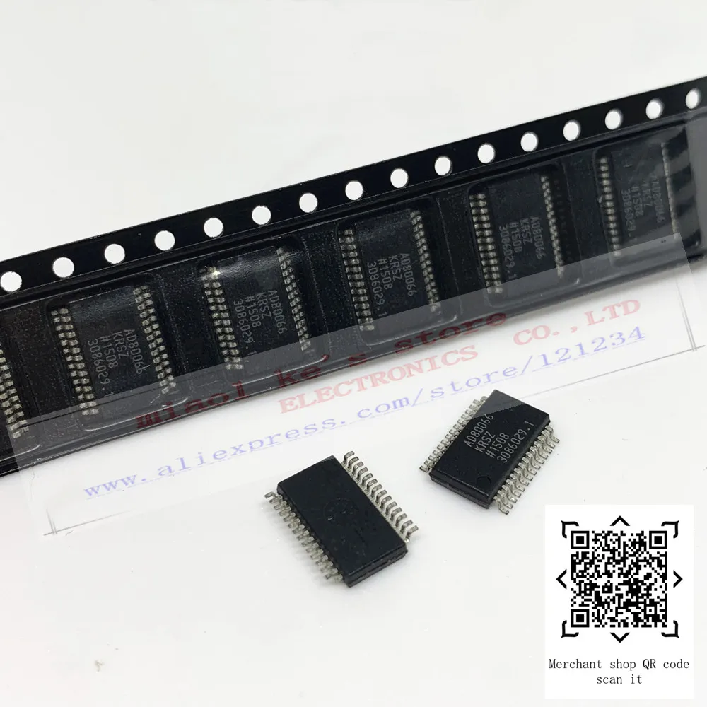 

[5 шт.] 100% Новинка Оригинал: AD80066KRSZRL AD80066KRSZ AD80066 KRSZ - IC DSP CTLR 16 бит 28ssop