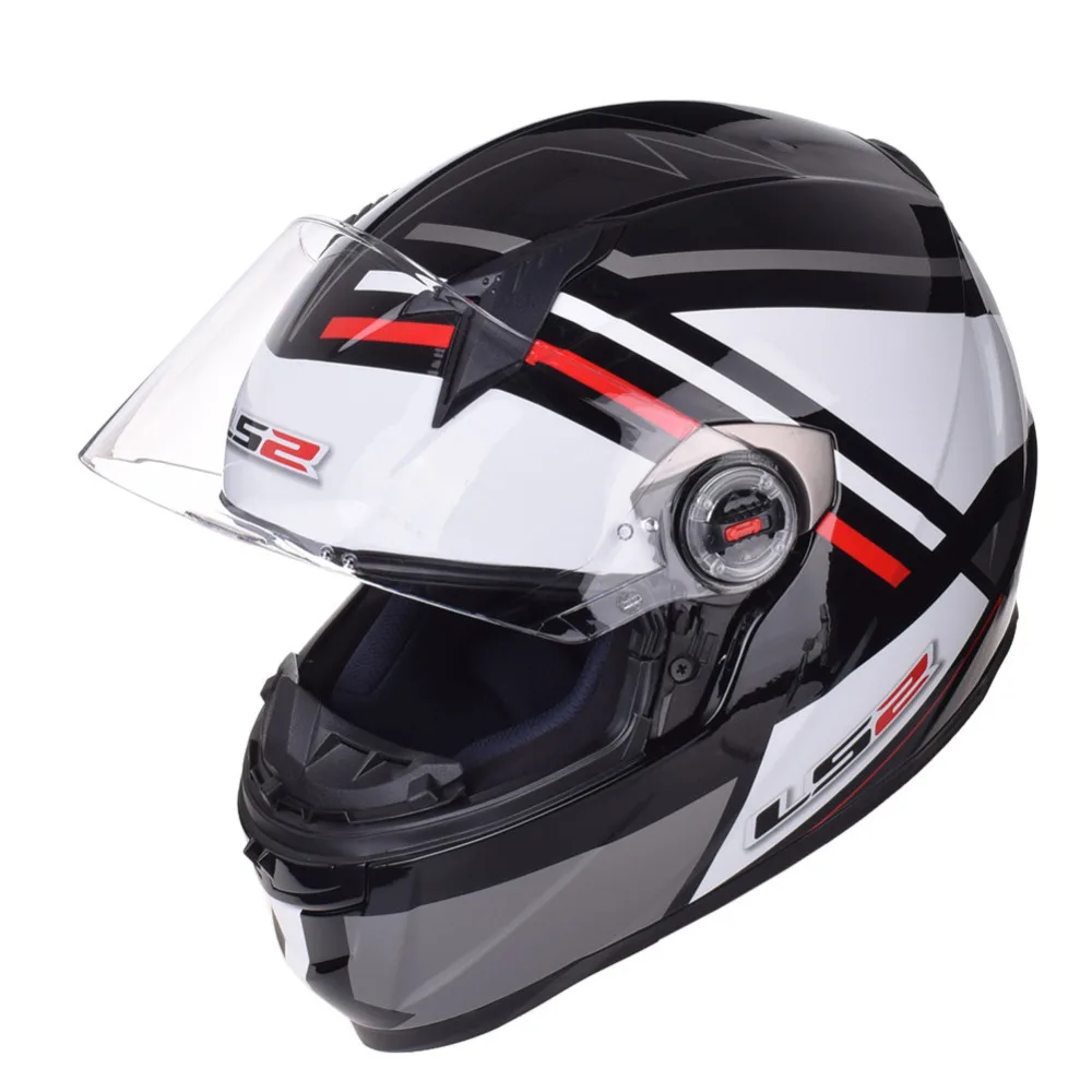 Новый LS2 FF358 Полнолицевой мотоциклетный шлем гоночный для мотоцикла Benelli|Шлемы| |