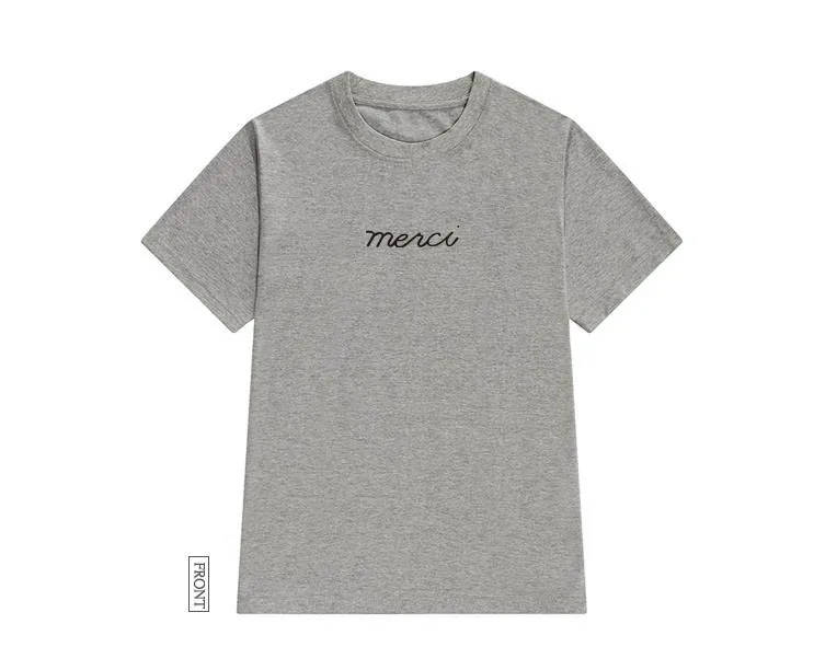 Спасибо принт для женщин футболки хлопок повседневное забавная Футболка леди