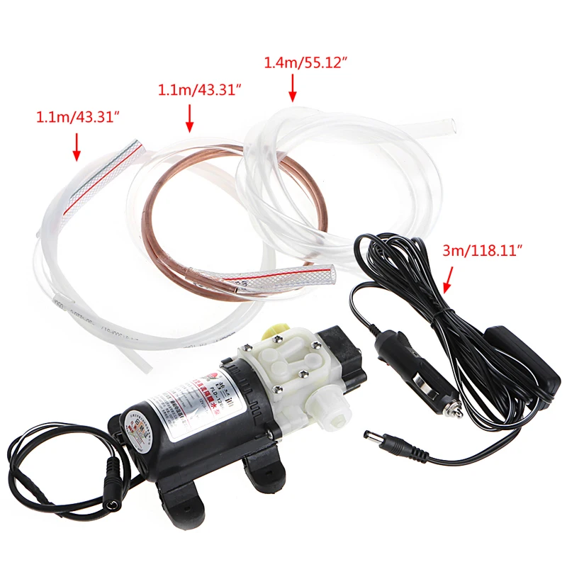

12V 45W Car Electric Oil Fuel Extractor Transfer Pump w/Cigarette Lighter