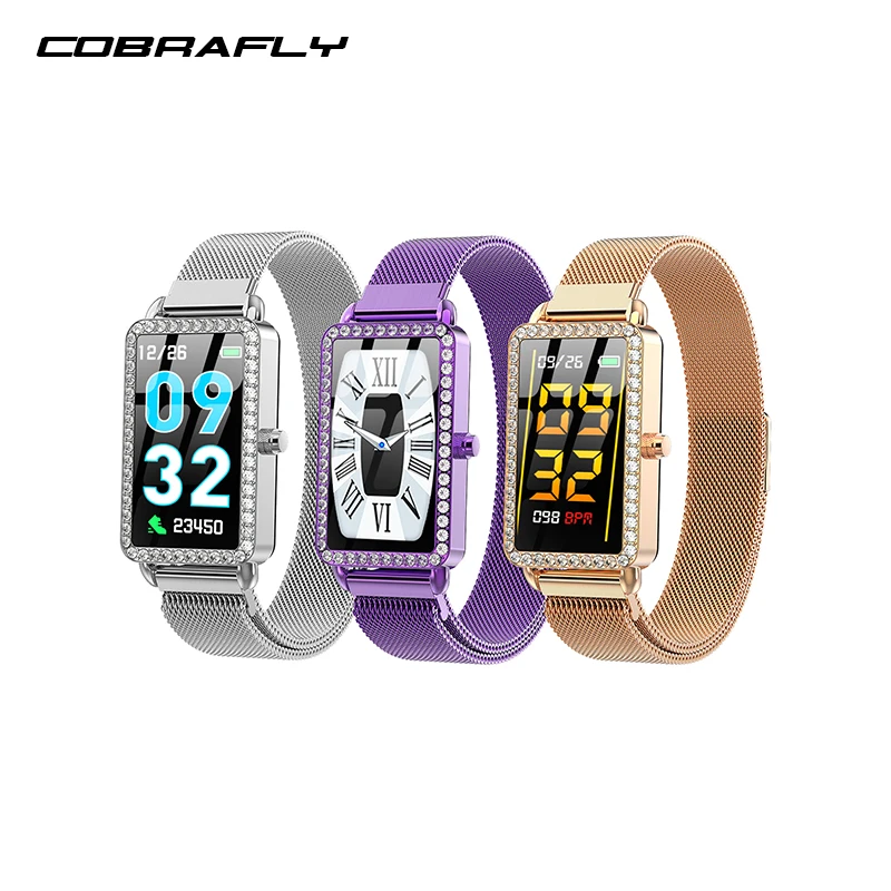 Смарт часы женские Cobrafly A88 умные часы с измерением давления спортивные часы фитнес браслет здоровья смарт браслет умный браслет шагомер фитнес браслет с измерением давления смарт-браслет часы-женские будильник