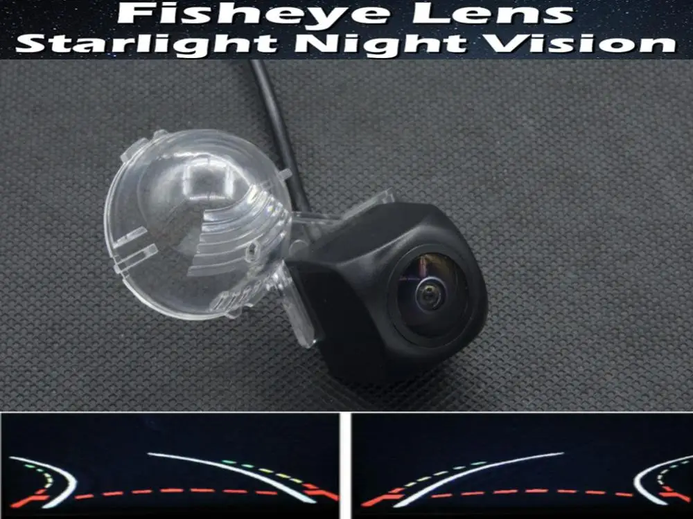 

Траектория треков камера заднего вида рыбий глаз Обратная камера для Suzuki Grand Vitara SX4 SX-4 хэтчбек кроссовер альт S-Cross