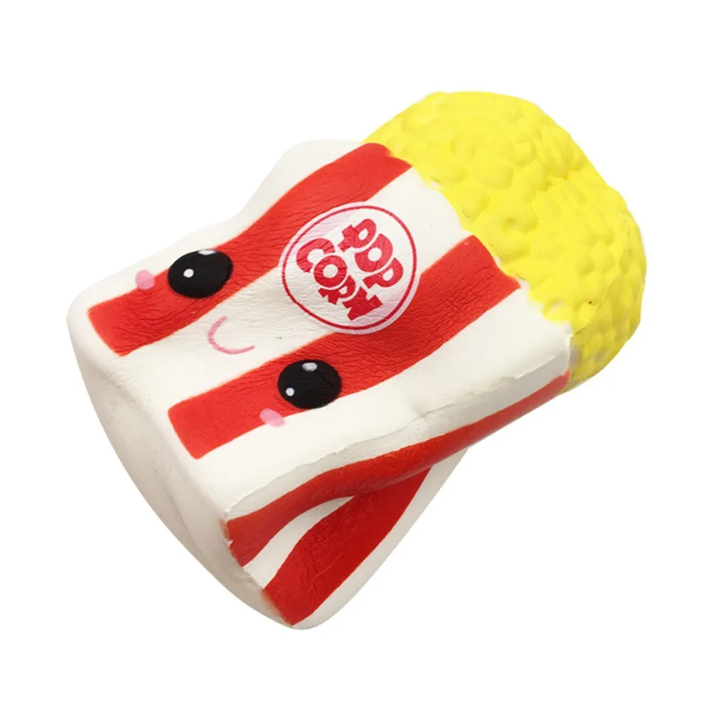 

Adjust Emotion Toy Silly Cartoon Popcorn Charm Slow Rising Squeeze Pressure Stress Reliever Toys fidget toys for anxiety