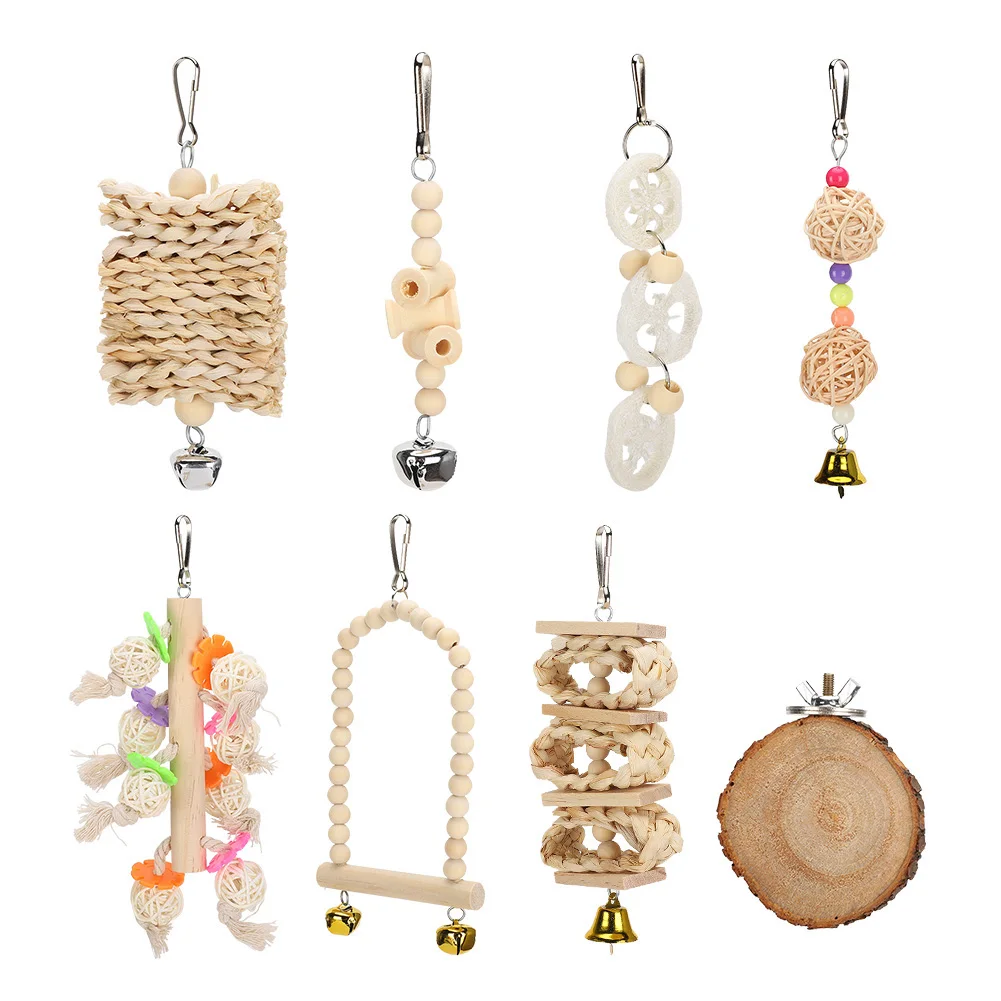 

8 шт./упаковка, Подвесные качели для клетки