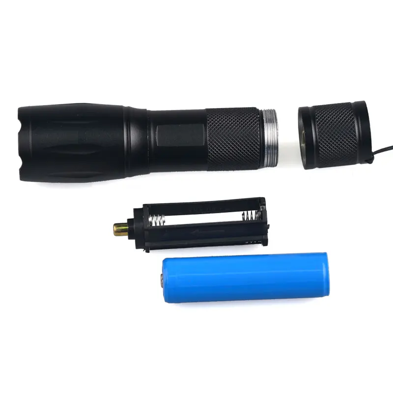 TMWT зум светодиодный фонарик факел CREE XML T6 или XPE LED 5 Режим Свет Фонари Тактический