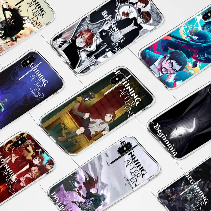 

The Beginning After The End Phone Case for iphone 6s 7 8plus xr xs max 11 12 pro max mini clear cover