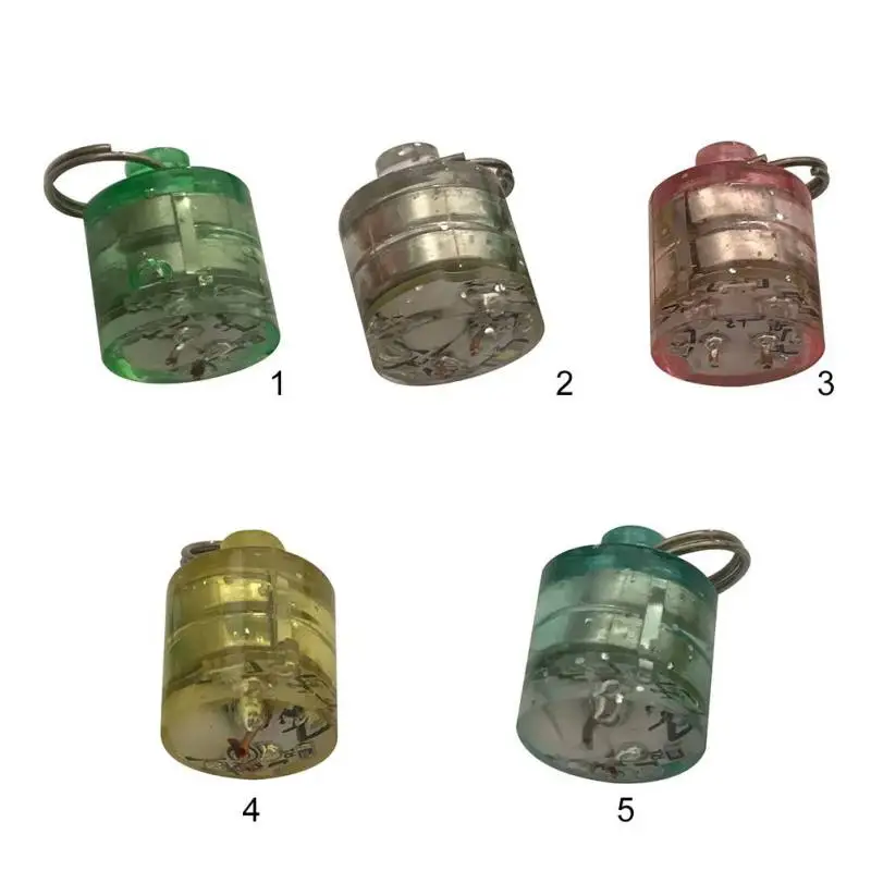 

Underwater Fish Attraction Lamp Lure LED Flashing Fishing Light Squid Bait Fishing Lures Glowing Plastic Bait Accessories