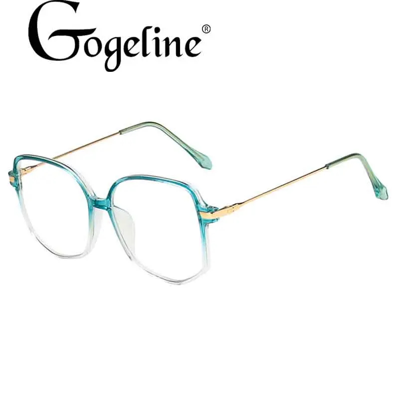 

Anti Blue Light Metal Polygon Glasses Frame Women Men Myopia Eyeglasses Frames Female Transparent Optical Spectacles Gold Metal