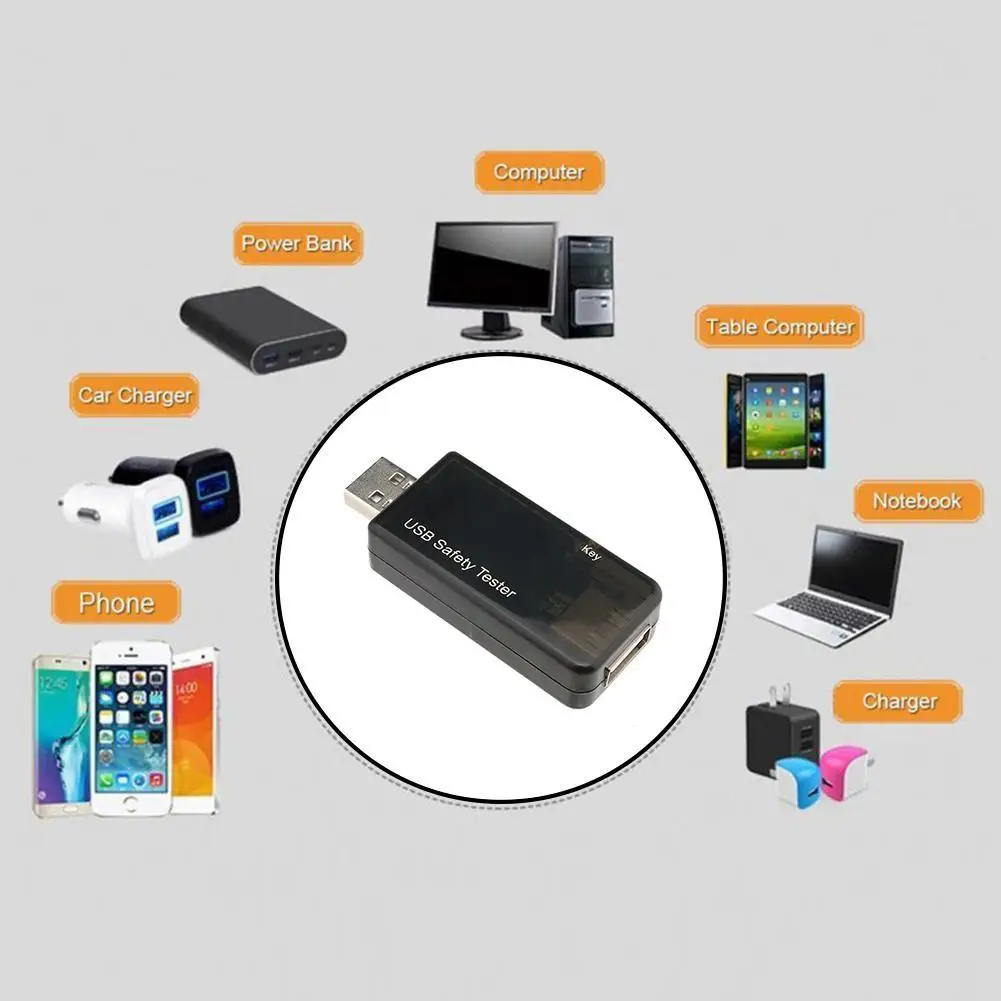 2016 Горячая ЖК-дисплей USB детектор Вольтметр Амперметр мощность Тестер измеритель