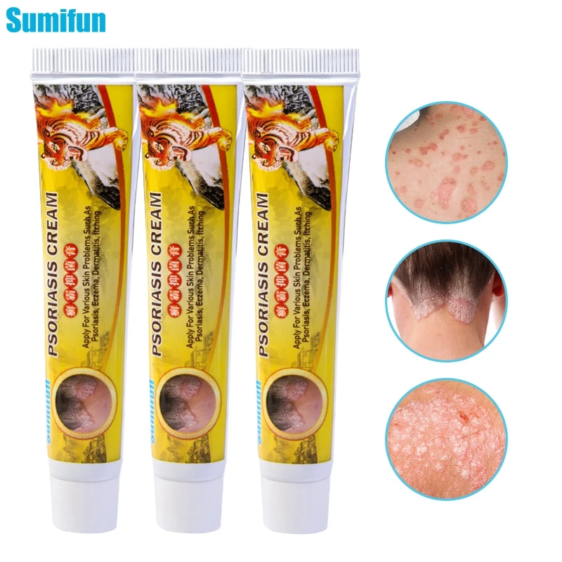 3 шт. тигровый бальзам для кожи дерматита экземы|Пластыри терапевтические| |