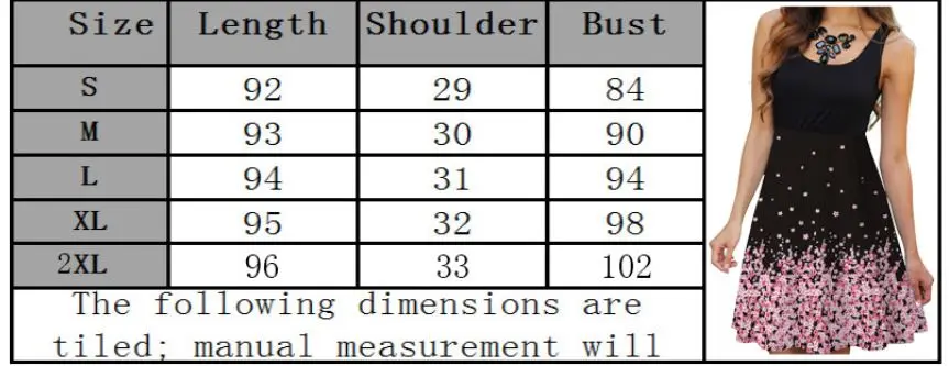 

2020 Summer Vest Floral Print Dresses Women Casual Beach Sundress Sleeveless Chiffon Dress Vestidos De Fiesta Ladies Dress