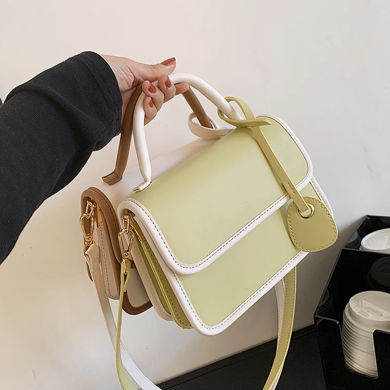 

2021 New Woman Shoulder Bag High Quality PU Chain Diagonal Small Bag Luxury Designer Handbag Underarm Bag 2021 Summer Female Bag