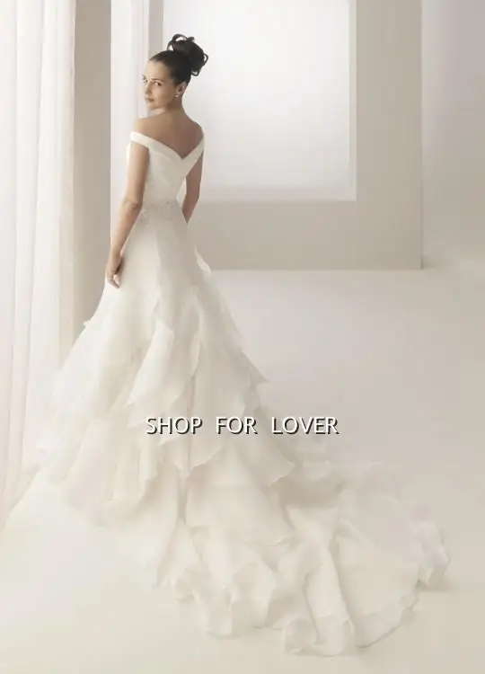 

free shipping 2018 fashion vestido de noiva long cap sleeve bride casamento organza plus elegant bridal gown bridesmaid dresses